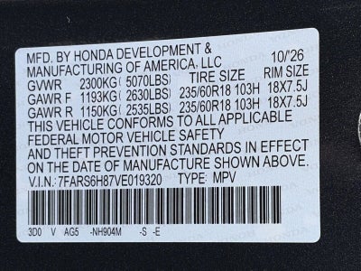 2027 Honda CR-V Hybrid Sport-L AWD