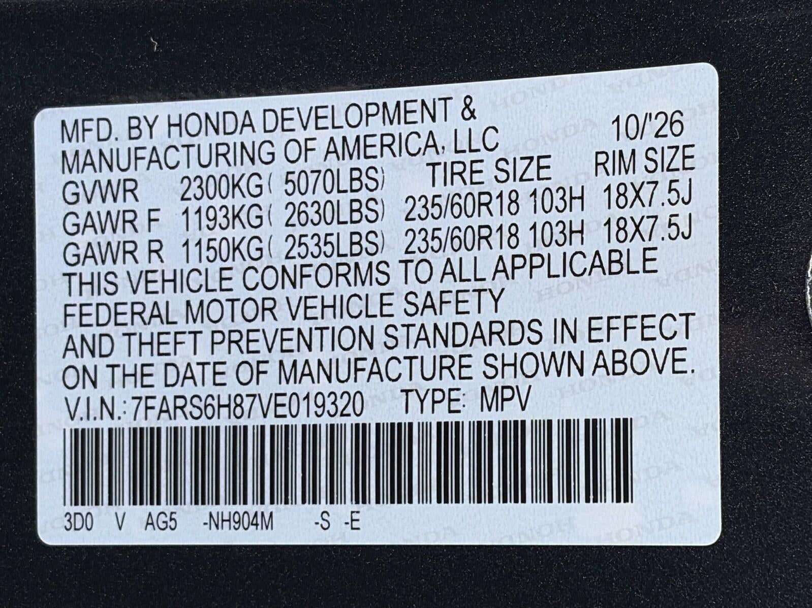 2027 Honda CR-V Hybrid Sport-L AWD