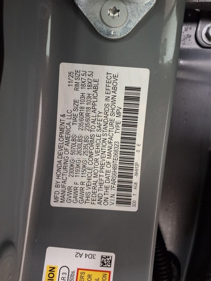 2026 Honda CR-V Hybrid Sport-L AWD