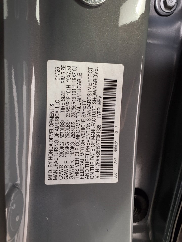 2026 Honda CR-V Hybrid Sport Touring AWD