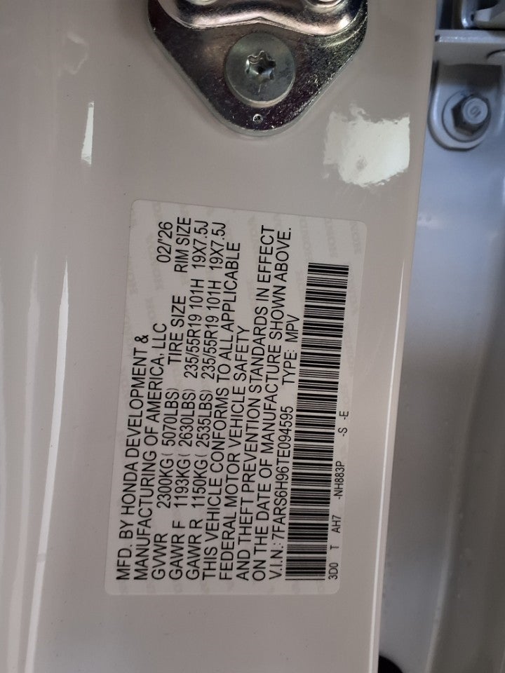 2026 Honda CR-V Hybrid Sport Touring AWD