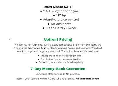 2024 Mazda Mazda CX-5 SPORT UTILITY