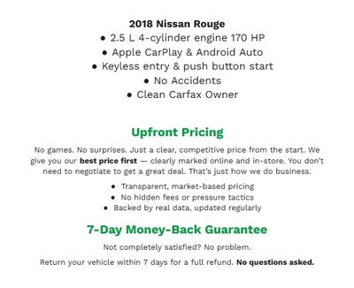 2018 Nissan Rogue AWD SL