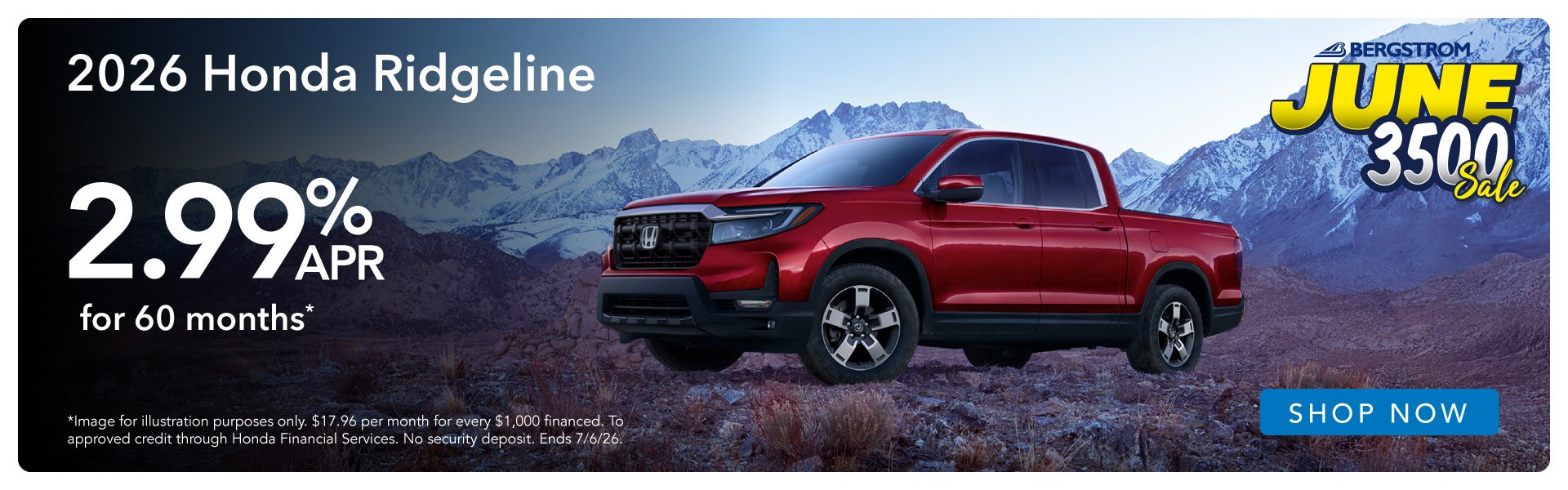 2026 Honda Ridgeline