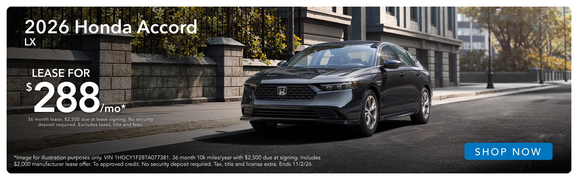 2026 Honda Accord