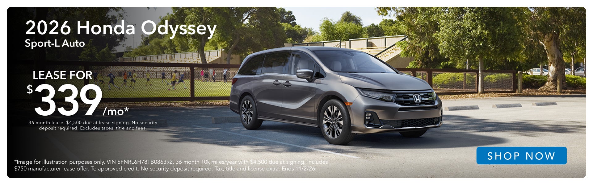 2026 Honda Odyssey