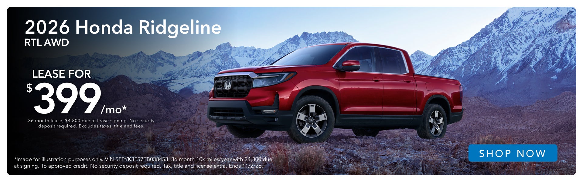 2026 Honda Ridgeline