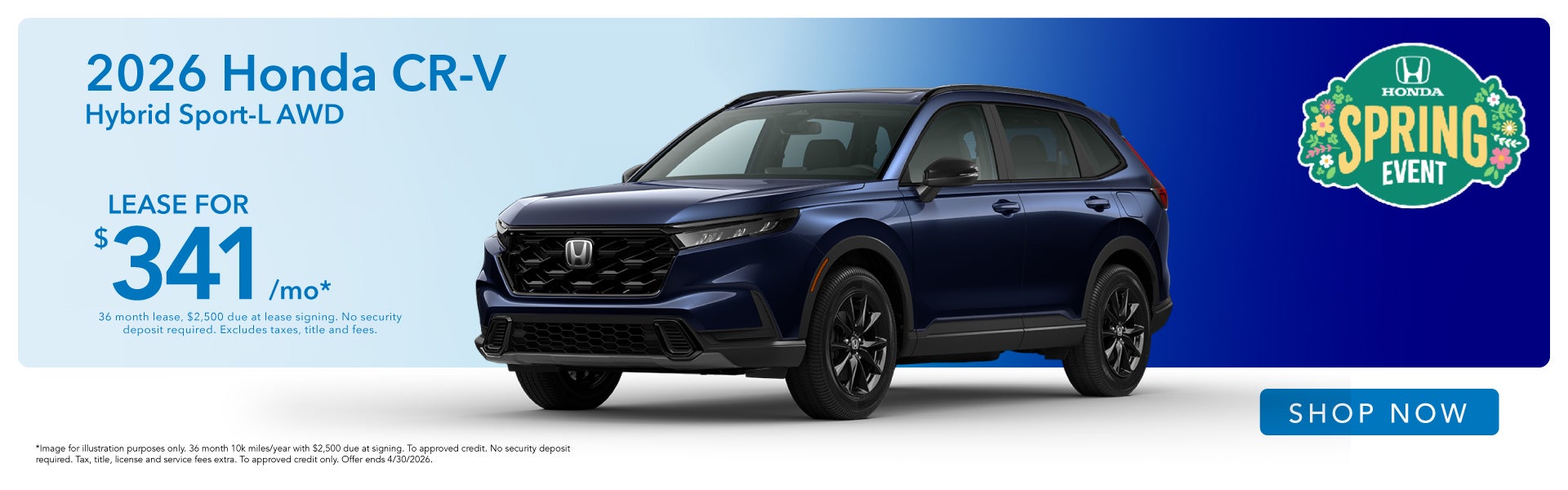 2026 Honda CR-V Hybrid Sport-L-AWD