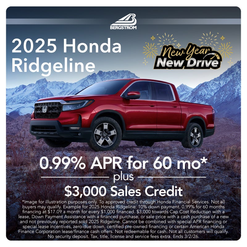 2025 Honda Ridgeline
